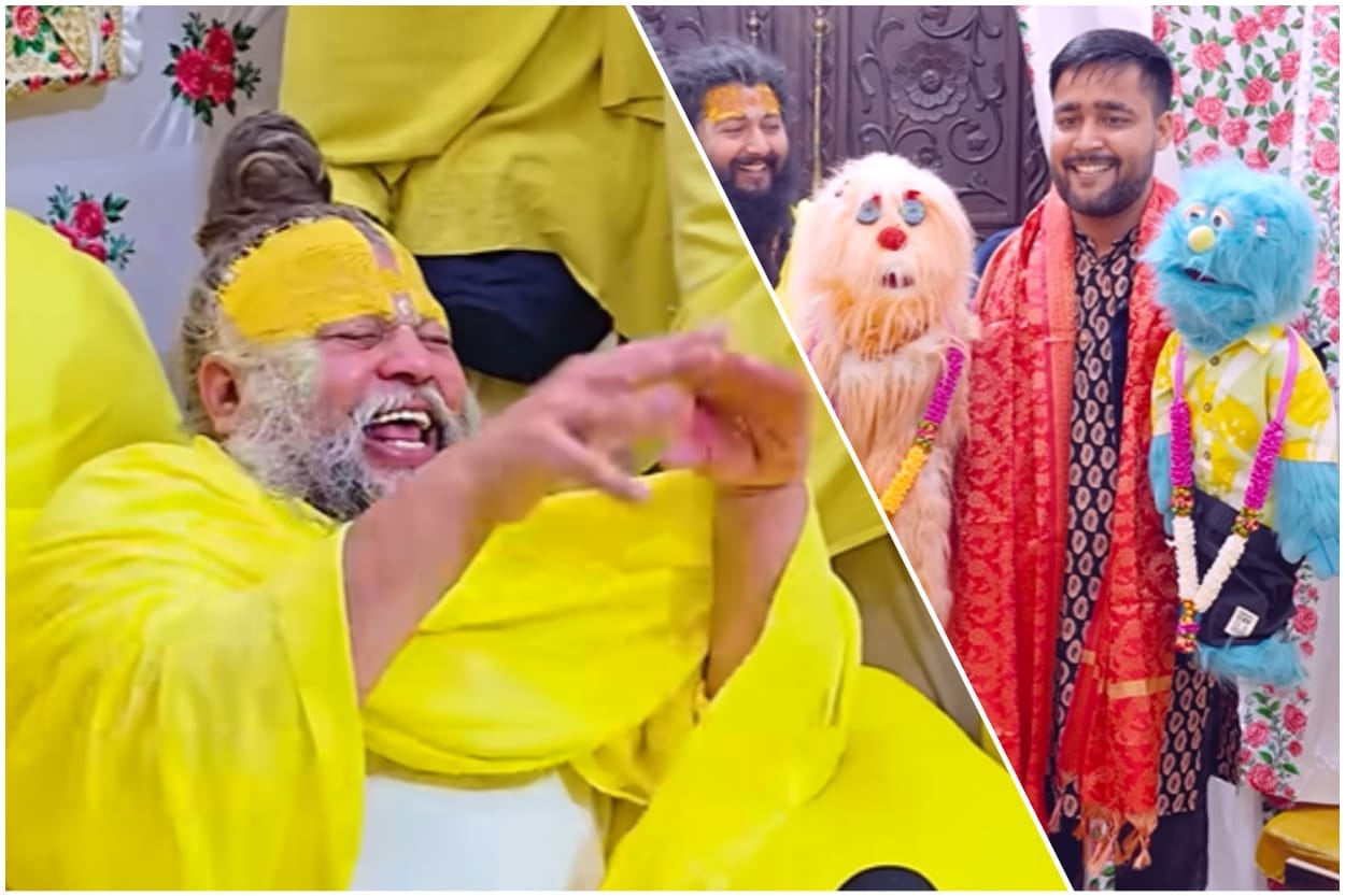 Premanand Ji Maharaj with jony and jojo